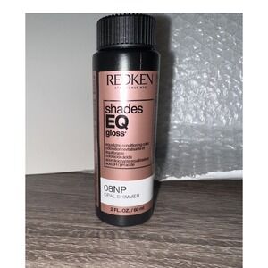 Redken Hair color shades eq gloss 8NP Opal Shimmer Acidic Conditioning shine‎